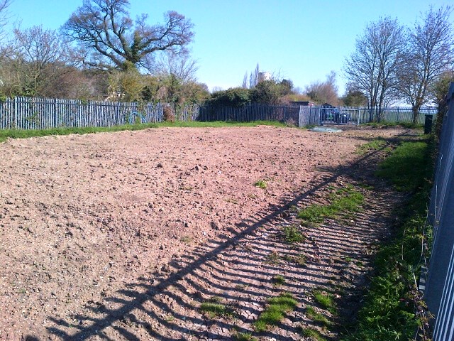 Ground ready for seeding